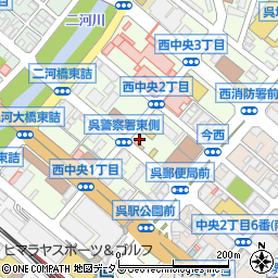 川本歯科医院周辺の地図