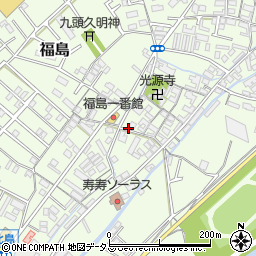 和歌山県和歌山市福島549周辺の地図