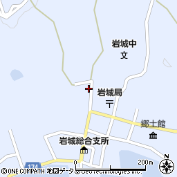 愛媛県越智郡上島町岩城1489周辺の地図