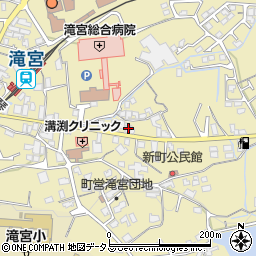 香川県綾歌郡綾川町滝宮478-1周辺の地図