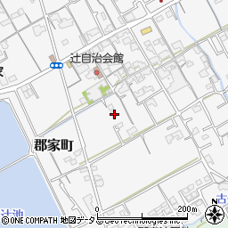 香川県丸亀市郡家町212-3周辺の地図