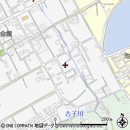 香川県丸亀市郡家町75-5周辺の地図