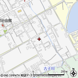 香川県丸亀市郡家町101-2周辺の地図