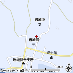 愛媛県越智郡上島町岩城1254周辺の地図