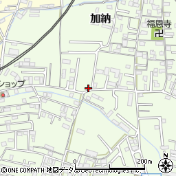 和歌山県和歌山市加納179周辺の地図