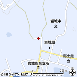 愛媛県越智郡上島町岩城1491周辺の地図