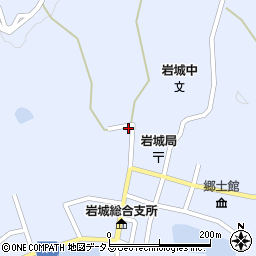 愛媛県越智郡上島町岩城1490周辺の地図