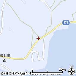 愛媛県越智郡上島町岩城754周辺の地図