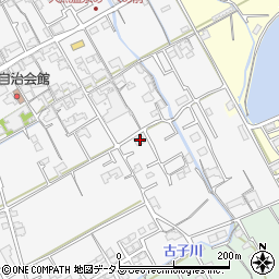 香川県丸亀市郡家町101周辺の地図