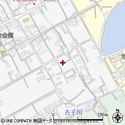 香川県丸亀市郡家町75-8周辺の地図