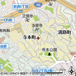広島県呉市寺本町7周辺の地図