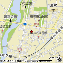 香川県綾歌郡綾川町滝宮1300周辺の地図