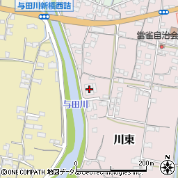 香川県東かがわ市川東319周辺の地図