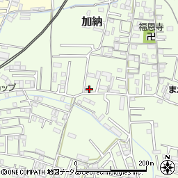和歌山県和歌山市加納182周辺の地図