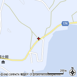 愛媛県越智郡上島町岩城755周辺の地図