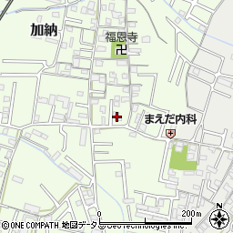 和歌山県和歌山市加納128周辺の地図