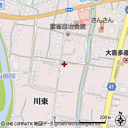 香川県東かがわ市川東310周辺の地図