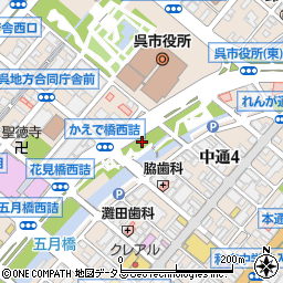 堺川公園周辺の地図
