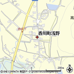 香川県高松市香川町浅野1772周辺の地図