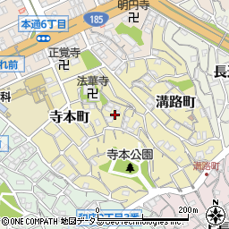 広島県呉市寺本町6周辺の地図