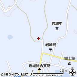 愛媛県越智郡上島町岩城1621周辺の地図