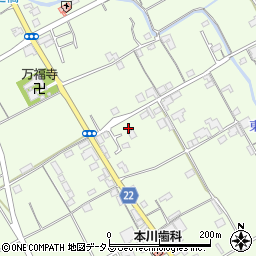 丸亀市　消防団第１５分団屯所周辺の地図