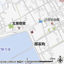 香川県丸亀市郡家町251-19周辺の地図