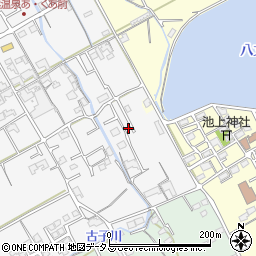 香川県丸亀市郡家町25-8周辺の地図