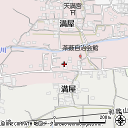 和歌山県和歌山市満屋104周辺の地図