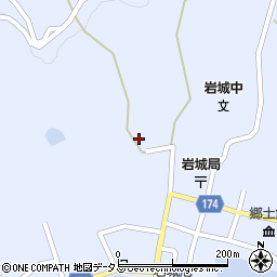 愛媛県越智郡上島町岩城1615周辺の地図