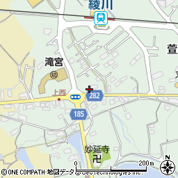 香川県綾歌郡綾川町萱原778-14周辺の地図