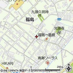 和歌山県和歌山市福島7周辺の地図