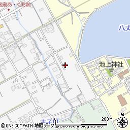 香川県丸亀市郡家町25-7周辺の地図