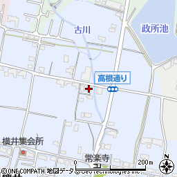 香川県高松市香南町横井427周辺の地図