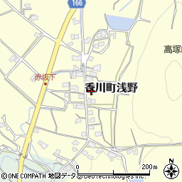 香川県高松市香川町浅野1836周辺の地図