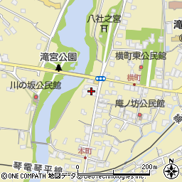 香川県綾歌郡綾川町滝宮1369周辺の地図