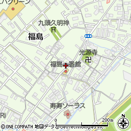 和歌山県和歌山市福島1周辺の地図