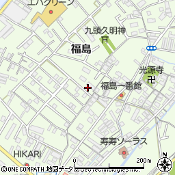 和歌山県和歌山市福島586周辺の地図