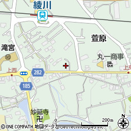 香川県綾歌郡綾川町萱原766周辺の地図