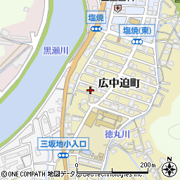 広島県呉市広中迫町3-5周辺の地図