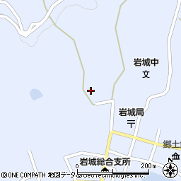 愛媛県越智郡上島町岩城1614周辺の地図