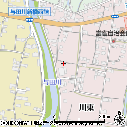 香川県東かがわ市川東318周辺の地図