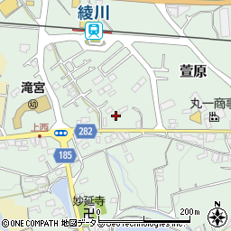 香川県綾歌郡綾川町萱原773周辺の地図