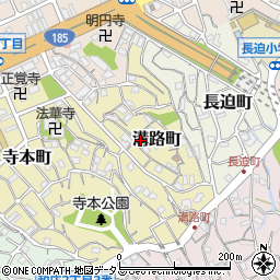 広島県呉市溝路町周辺の地図