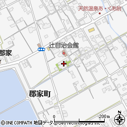 香川県丸亀市郡家町230周辺の地図