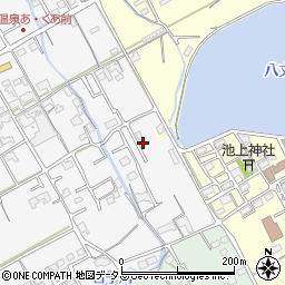 香川県丸亀市郡家町25-6周辺の地図