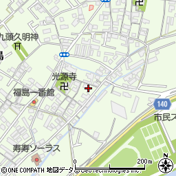 和歌山県和歌山市福島517周辺の地図