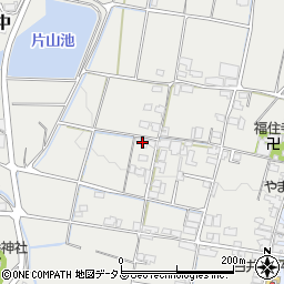 香川県木田郡三木町田中4069周辺の地図