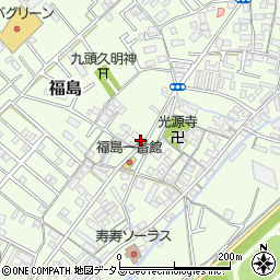 和歌山県和歌山市福島37周辺の地図