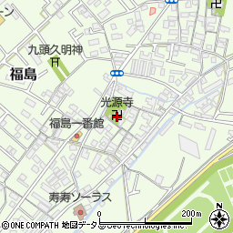 和歌山県和歌山市福島525周辺の地図